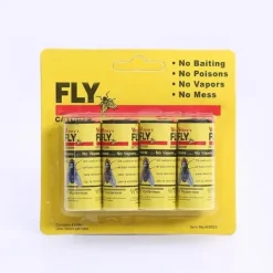 Husdjursfälla 4 rullar Sticky Eliminera flugor Insektslimfälla Papper MIL
