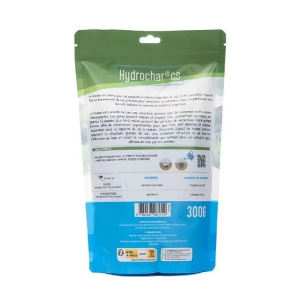 Online Hydrochar CS vattenbehållare - 300 g påse Jord & Sand