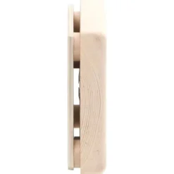 2-i-1 Bastutermometer & hygrometer med sandur i massiv furu | Färg: Naturlig | Storlek: 15 min