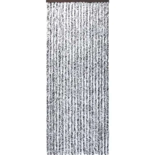 Insektsdraperi brun och beige 90x220 cm chenille - Insektsdraperi - Insektsdraperier - Home & Living