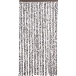 Hot Insektsgardin av chenille - För insektsfria hem | Färg: Brun och Beige | Storlek: 100x200 cm Insektsmedel & Djuravvisande Medel