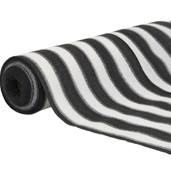 vidaXL Insynsskyddsnät antracit och vit 1,8x25 m HDPE 75 g/m²