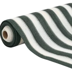 Outlet Insynsskyddsnät grön och vit 1,8x25 m HDPE 195 g/m² Markduk & Fiberduk
