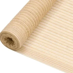 Insynsskyddsnät i HDPE - Skyddar mot insyn och sol | Färg: Beige | Storlek: 1x10 m