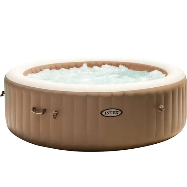 Best INTEX Bubbelpool rund PureSpa 216x71 cm 6 personer Spa & Utomhusbad