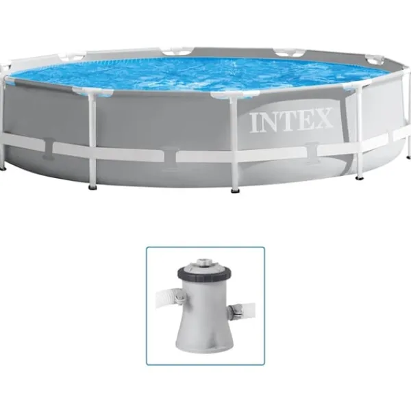 INTEX Pool med tillbehör Prism Frame Premium 305x76 cm
