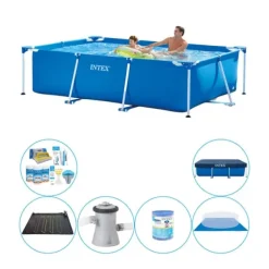 Sale Intex Ram Pool Rektangulär 260x160x65 cm - Pool Plus Tillbehör Pooler