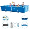 Discount Intex Rampool rektangulär 450x220x84 cm - Pool Plus Tillbehör Pooler