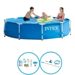 Intex Simbassäng Metallstomme 305x76 cm - Poolset Pooler
