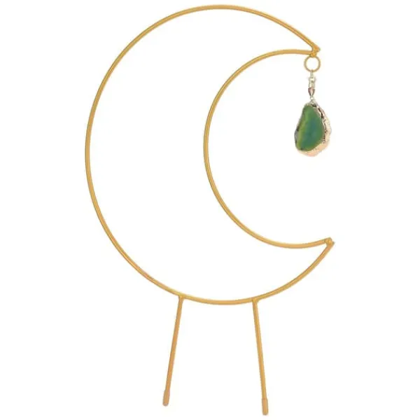 Outlet Iron Flower Ram Plant Climbing Vine Moon Bracket Plant Trellis Krukor & Växtbehållare