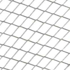Jordsåll i galvaniserat stål - Multifunktionell kompostseparator | Färg: Silver | Storlek: Justerbar