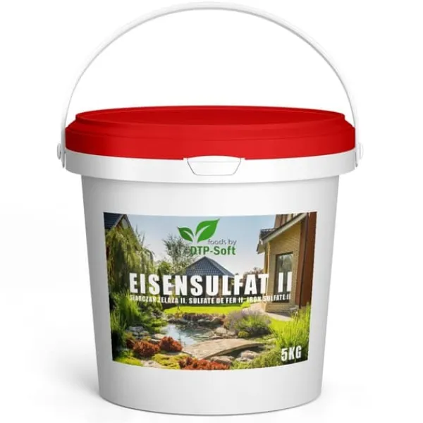 Best Järn(II)sulfatheptahydrat, gräsgödsel mot mossa, gräsgödsel mot sniglar, 5 kg Gödningsmedel
