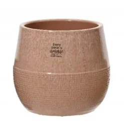 Discount Keramiskt lock modernt mönster 14x16 cm runt Krukor & Växtbehållare
