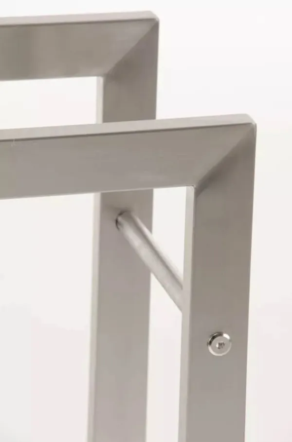 Sale Keri Handcrafted Stainless Steel Firewood Rack Indoor, 25x60x100 cm Tillbehör Till Vedeldade Kaminer & Öppna Spisar