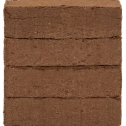 Sale Kokosfiberblock för växter - 24 st | Vikt: 15,6 kg | Ekologisk & naturlig odling Jord & Sand