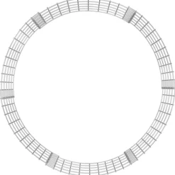 Kompost Ø100x50 cm galvaniserat stål - Kompostbehållare - Kompostlåda - Home & Living