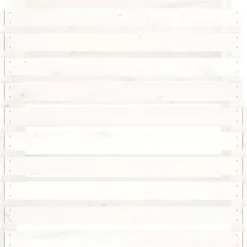 Komposterare - Living Kompostlåda vit 80x80x78 cm massiv furu