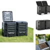 Komposterare - Living Kompostlåda svart 800 L