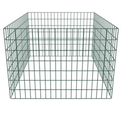 vidaXL Kompostgaller kvadrat 100 x 100 x 70 cm