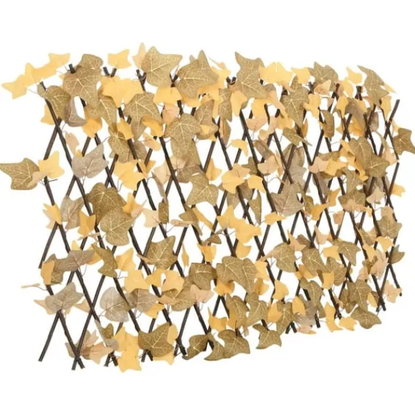 Best Konstväxt lönnlöv spaljé expanderbar orange 180x60 cm Valvbågar, Spaljéer, Bersåer & Pergolor