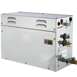 Outlet 9KW ånggenerator för SPA-rum, digital display, 35℃-55℃, bastu, hem & kommersiell ånggeneratorsats. Bastu