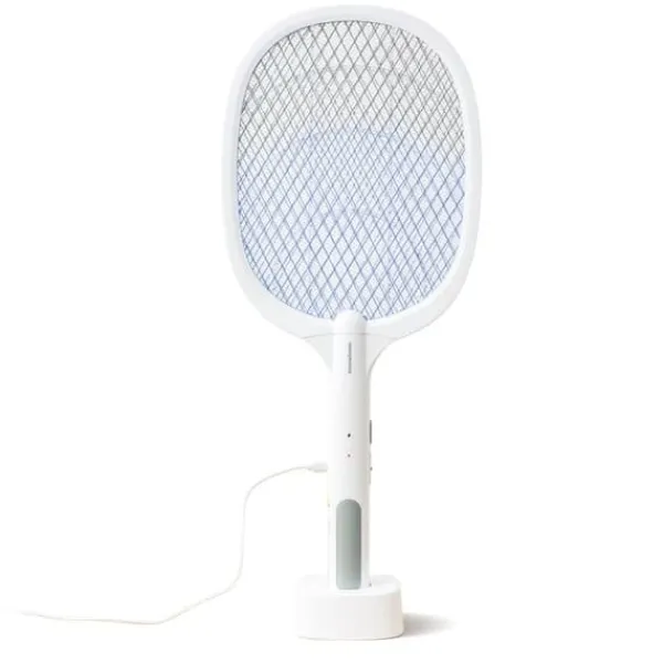 Clearance Laddad 2 i 1 Anti-insekt racket med UV-ljus Elecfly InnovaGoods LASER SKADDJUR FÖR TRÄDGÅRDEN Flugsmällor
