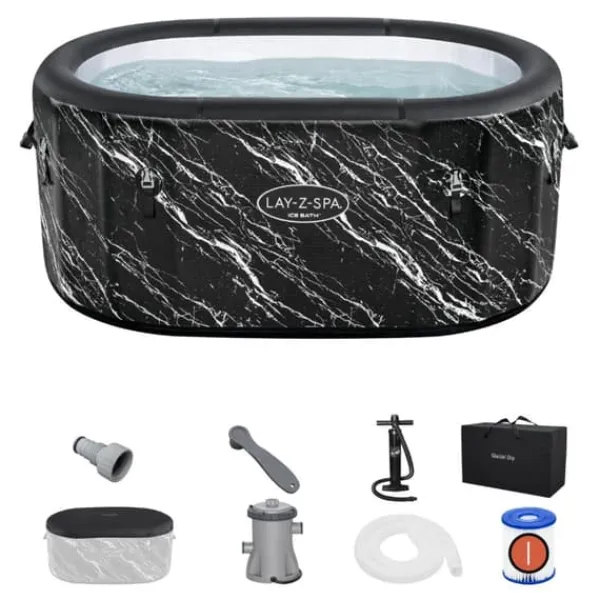 Bestway Lay-Z Glacial dip Isbad m/pump 152 x 92 x 71 cm