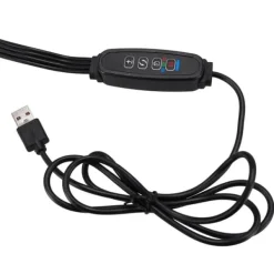 New LED-växtlampa 80 dioder TIMER 25 W hemmaodling med nätadapter Kit För Växt- & Örtplantering