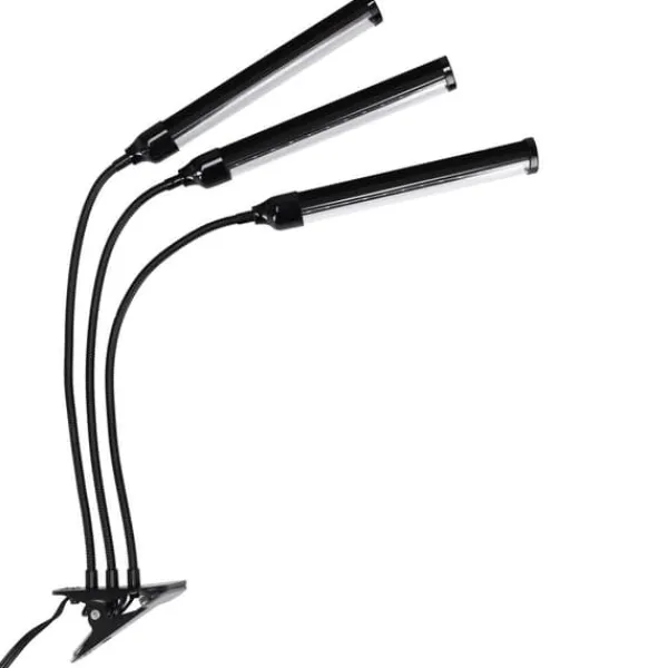 Best LED-växtlampa 72 dioder TIMER 25W hemmaodling med nätadapter Kit För Växt- & Örtplantering