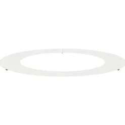 Clearance lämplig för Flat trädring Vit Ø60 / 90 cm Stål Buskar