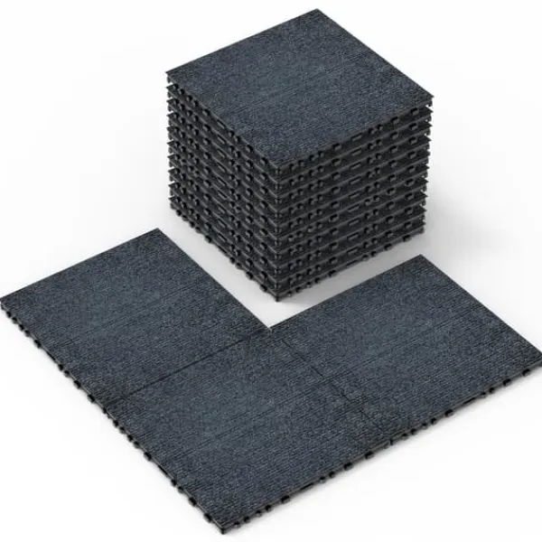 Matta golvplattor 12" för uteplats, DIY modulära hopkopplingsplattor, enkel och snabb installation, plattor för uteplats, poolside, balkong, trädgård, | CDON