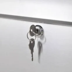Outlet Modern brevlåda med stativ i rostfritt stål - Inkl. smart lock | Färg: Rostfritt stål | Storlek: Standard Postlådor & Brevlådor