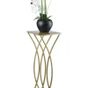 New Modernt blomsterställ, guld, 75 cm Krukor & Växtbehållare