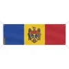 Moldaviens flagga banner 8 öljetter 70x210 cm Flaggor & Vindstrutar