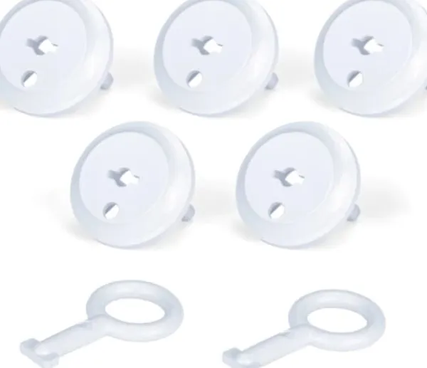 Best Montis Universalhylsa set om 5 st + nyckel vit MONTIS MT066 Beredskapsplaner