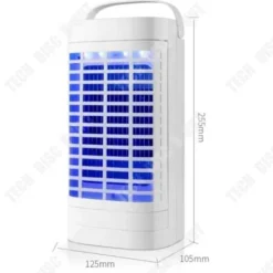 Discount Mygglampor - TD® Home - Elektrisk chock - 5 W - Vit färg - Effektiv avskräckande medel Insektsmedel & Djuravvisande Medel
