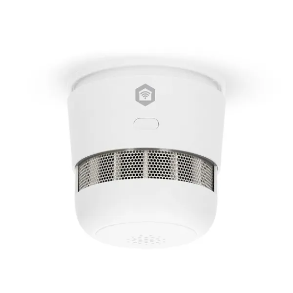Clearance Nedis SmartLife Rökdetektor | Batteridriven | Givarlivscykel: 10 år | EN 14604 | Max. batteritid: 36 Månader | 85 dB | Vit | 1 st Rök- & Koloxiddetektorer