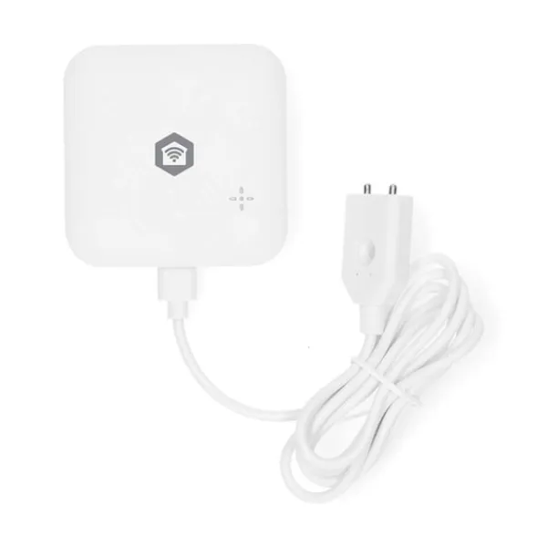 Outlet Nedis SmartLife Water Detector | Wi-Fi | Batteridriven | Förlängning ingår | Max. batteritid: 24 Månader | 80 dB | Vit Läckagedetektorer
