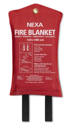 New Nexa FBS-180: Brandfilt silikon, 180 cm Brandfilt