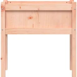 Odlingslåda med ben i Douglas - Planteringslåda | Storlek: 70x31x70 cm | Färg: Träbeige