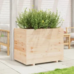 Sale Odlingslåda 90x60x72 cm massivt furuträ Planteringsbänkar