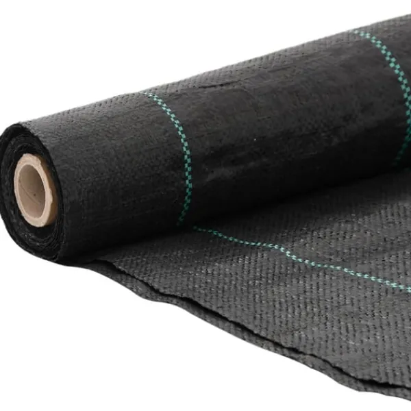 Online Ogräsmatta svart 1x5 m PP Markduk & Fiberduk