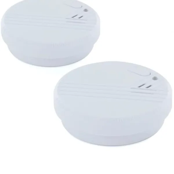 Clearance Optiska rökdetektorer - CHACON - Med 9 V alkaliskt batteri - 1 år - Vit Rök- & Koloxiddetektorer