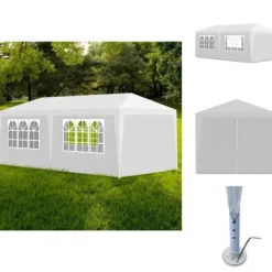 Partytält & paviljoner - Living Partytält 3x6 m vit