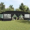 vidaXL Partytält Antracit och vitt 800 x 400 x 266 cm
