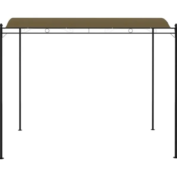 Best Paviljong 3x2,4 m taupe 180 g/m² Tält & Lusthus