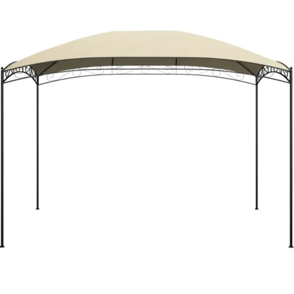 Sale Paviljong 3x4x2,65 m - Stålkonstruktion med PA-beläggning | Färg: Gräddvit | Storlek: 3x4x2,65 m Tält & Lusthus