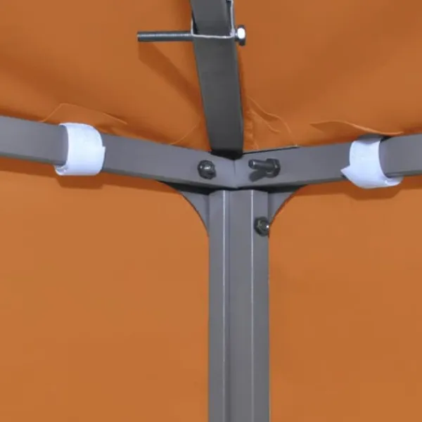 Paviljongtak 310 g/m² - Väderbeständigt och hållbart | Färg: Orange | Storlek: 3 x 3 m