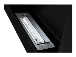 Sale Perfekt för julen julklapp Etanolkamin Bioethanol väggmonterad biospis 65 x 40 x 12 cm matt svart Biopanna miljövänlig biospis Öppna Spisar