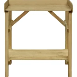 vidaXL Planteringsbord impregnerad furu 75x40x90 cm